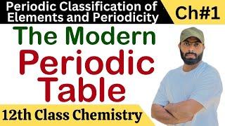 L-3.  Modern periodic table | 12th class chemistry | ch.no.1