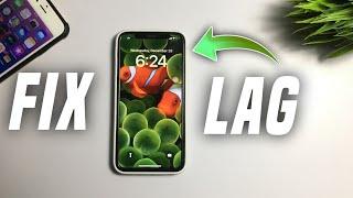 How Yo Fix Lag In iPhone | How To Fix Lag In iOS 16 | Fix Lag In iOS | Fix Lag In iPhone