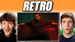 RETRO Teaser REACTION!! (Americans React to Indian Movie Trailer!)