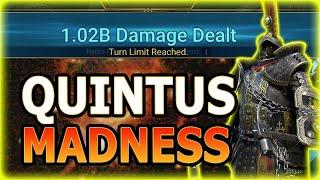 QUINTUS MADNESS! OVER 1 BILLION DAMAGE! Raid: Shadow Legends