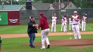 SHANE OBEDZINSKI AND TOM GUIRY OF THE SANDLOT AT THE WISCONSIN RAPIDS RAFTERS GAME!!