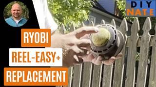 Ryobi Reel-Easy+ String Trimmer - How to Easily Wind String! Quick Load of Trimmer Line - by DIYNate