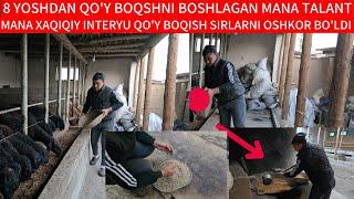 8 YOSHIDAN QO'Y BOQISHNI BOSHLAGAN UKAMIZ MANA XAQIQIY INTERYU