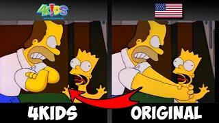 4kids censorship in The Simpsons