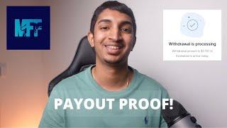 My Forex Funds Payout Process | My First Payout!