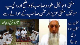 Mufti Aziz ur Rehman Scandal | Shooing Reaction of Mufti Ismail Toru about Aziz Rehman Scandal