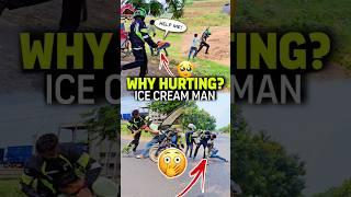 bike rider ko chapri ne mara | ice cream boy rage #trending #viral #shorts