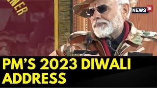PM Modi News | Prime Minister Narendra Modi Diwali Address From Lepcha, Himachal Pradesh | News18