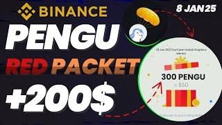 Binance pengu airdrop | Pengu coin | Pengu Airdrop | Pengu token | red packet code today