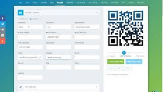 How to make vcard/QR Code for you and your business