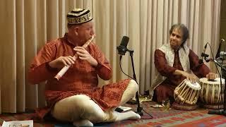 raga Marwa (part 2) - Kees Van Boxtel ( Bansuri) / Sandip Bhattacharya (tabla) Mattatal & Teental