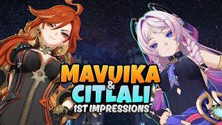 They're Better Than I Expected! | Mavuika & Citlali 1st Impressions