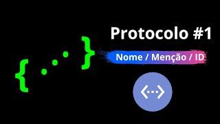 Protocolo: nome / menção / id - Bot Designer for Discord | #botdesignerfordiscord #programação