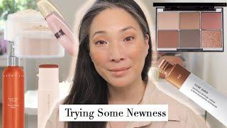 Trying New Makeup - Wayne Goss | Laura Mercier | Glossier