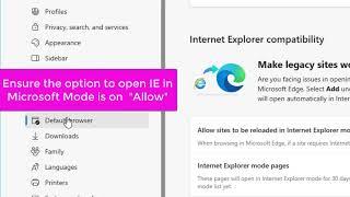 How To Open IE Compatible Websites in  Microsoft Edge: Internet Explorer Mode In Microsoft Edge