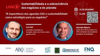 A importância das agendas ESG e sustentabilidade como estratégia para os negócios