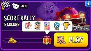 5 colors score rally solo challenge | match masters | 5 colors solo today