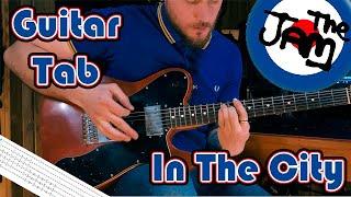 The Jam - In The City / Guitar tab / Simplified version