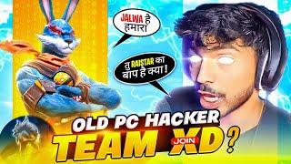 OLD PC   HACKER JOIN TEAM XD  COMEBACK  UPCOMING PC LEGEND ️ 1 VS 4  #xdakshya