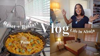 Living Alone Vlog |Back to Nigeria,Getting my life back together,Life Update,Cooking,Fridge Cleanout