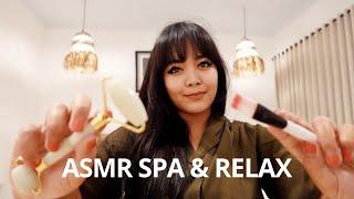 ASMR SPA & TREATMENT UNTUK MEMBANTU KAMU RILEKS (Skin Care, Keramas, Suara Hujan)