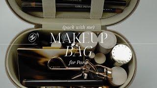 Pack with Me for Paris | Luxury Capsule Travel Makeup Bag