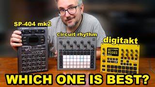 COMPARING SAMPLERS: Elektron Digitakt vs SP-404 mkII vs Circuit Rhythm — Which one is right for you?