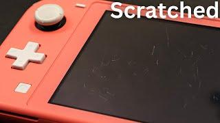 Nintendo Switch Lite Scratched Screen Fix | Replace Broken LCD & Touch Screen | Nintendo Restoration