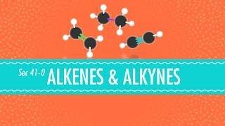 Alkenes & Alkynes: Crash Course Chemistry #41