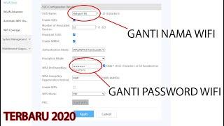 CARA MENGGANTI PASSWORD WIFI INDIHOME 2020 | GANTI NAMA WIFI