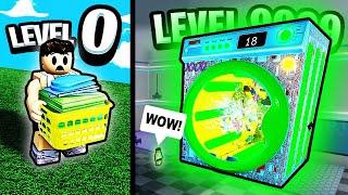 Unlocking The RAREST LAUNDRY WASHER POSSIBLE? - Roblox