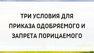 1337. Три условия для приказа одобряемого и запрета порицаемого || Ринат Абу Мухаммад