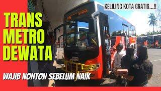 Harus Dicoba..‼️ Keliling Kota Gratis Dengan Bus Trans Metro Dewata | @serotong20