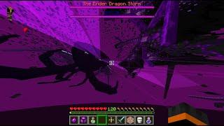 Wither Storm VS Ender Dragon Storm[MCPE-MCBE]Wither Storm In Minecraft,EnderFoxBoy MC!!!