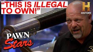 Pawn Stars: SHOCKING Police Pawns (Batons, Badges, & More!)