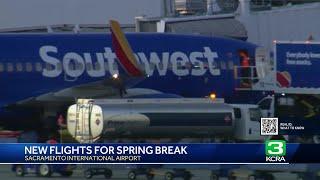 Southwest Airlines expands routes from Sacramento International Airport ahead of spring break