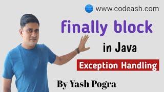 Finally block in java | Why we use finally block in Java | Exception handling in java