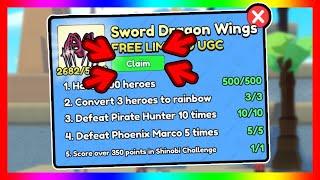 I Got The SWORD DRAGON WINGS! 