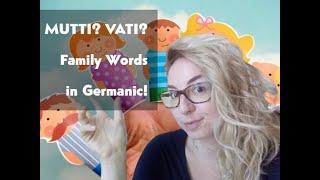 Germanic Languages Compared: Family Members