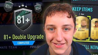 20x 81+ Double Upgrade packs got me... | FIFA 22