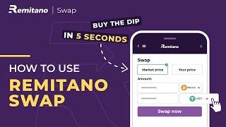 How To Convert Crypto Using Remitano Swap