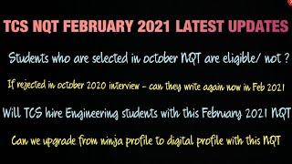 FEB 2021 NQT LATEST AND IMPORTANT UPDATES WHO ARE ELIGIBLE - MUST WATCH 