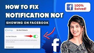 How to fix notification dot not showing on Facebook 2024