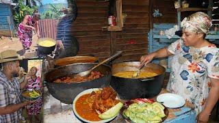 Comida Dominicana del Campo, Chenchen, Plato tipico del sur de Republica dominicana