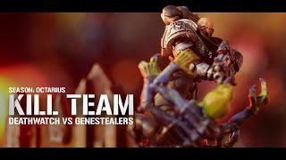 Kill Team in 30! DeathWatch vs Genestealers Warhammer 40k Battle Report