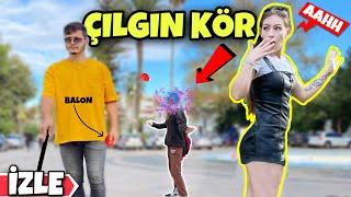 KÖR TAKLİDİ İLE SU TOPU FIRLATMA ŞAKASI !( %100 KOMEDİ )