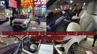 Tata Nexon Modified | Nexon Modification | Nexon 2022 | Base To Top | Alloys | XE TO XZ PLUS CONVERT