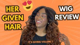 HERGIVENHAIR WIG REVEIW  #DALHIAILOVEYOU