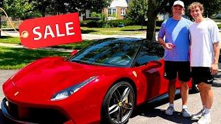 I SURPRISED my DAD with a FERRARI for his Birthday!