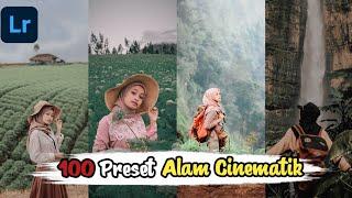 FREE 100 PRESET LIGHTROOM CINEMATIC ALAM | Nature Cinematic Presets | FREE PRESET LIGHTROOM